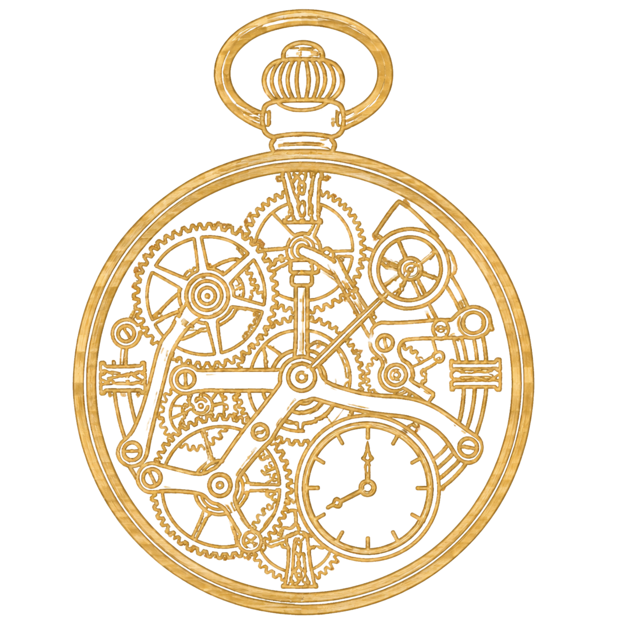 Pocket watch mechanism — precision and steadfastness